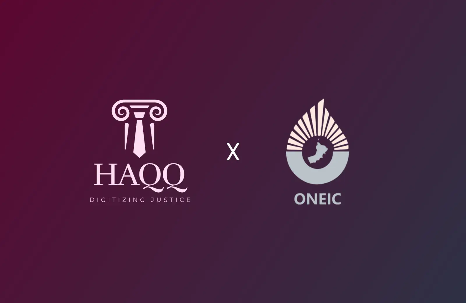 شعار شراكة حق و ONEIC