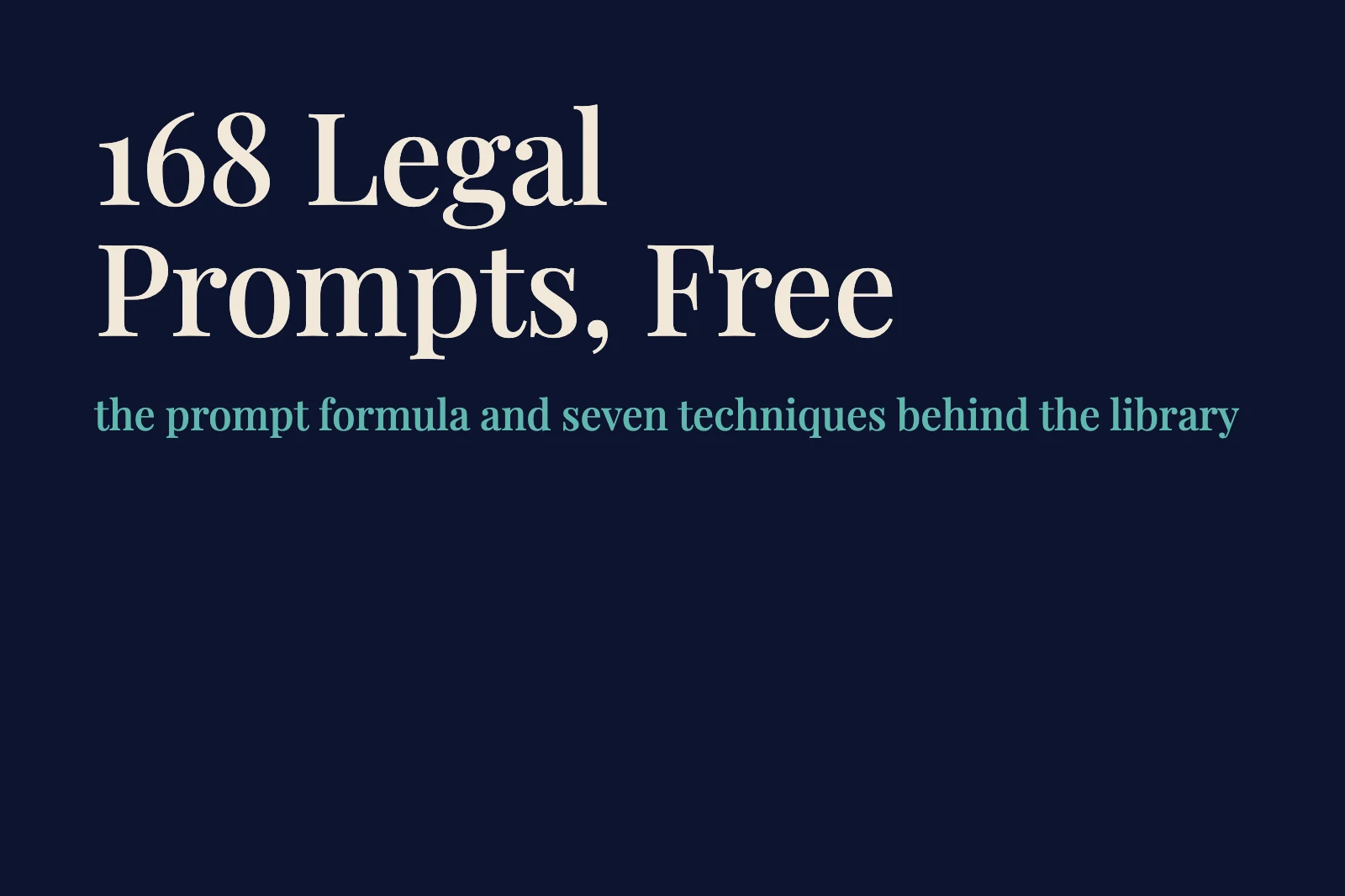 Prompts ذكاء اصطناعي للمحامين: مكتبة 168 Prompt + دليل 2026