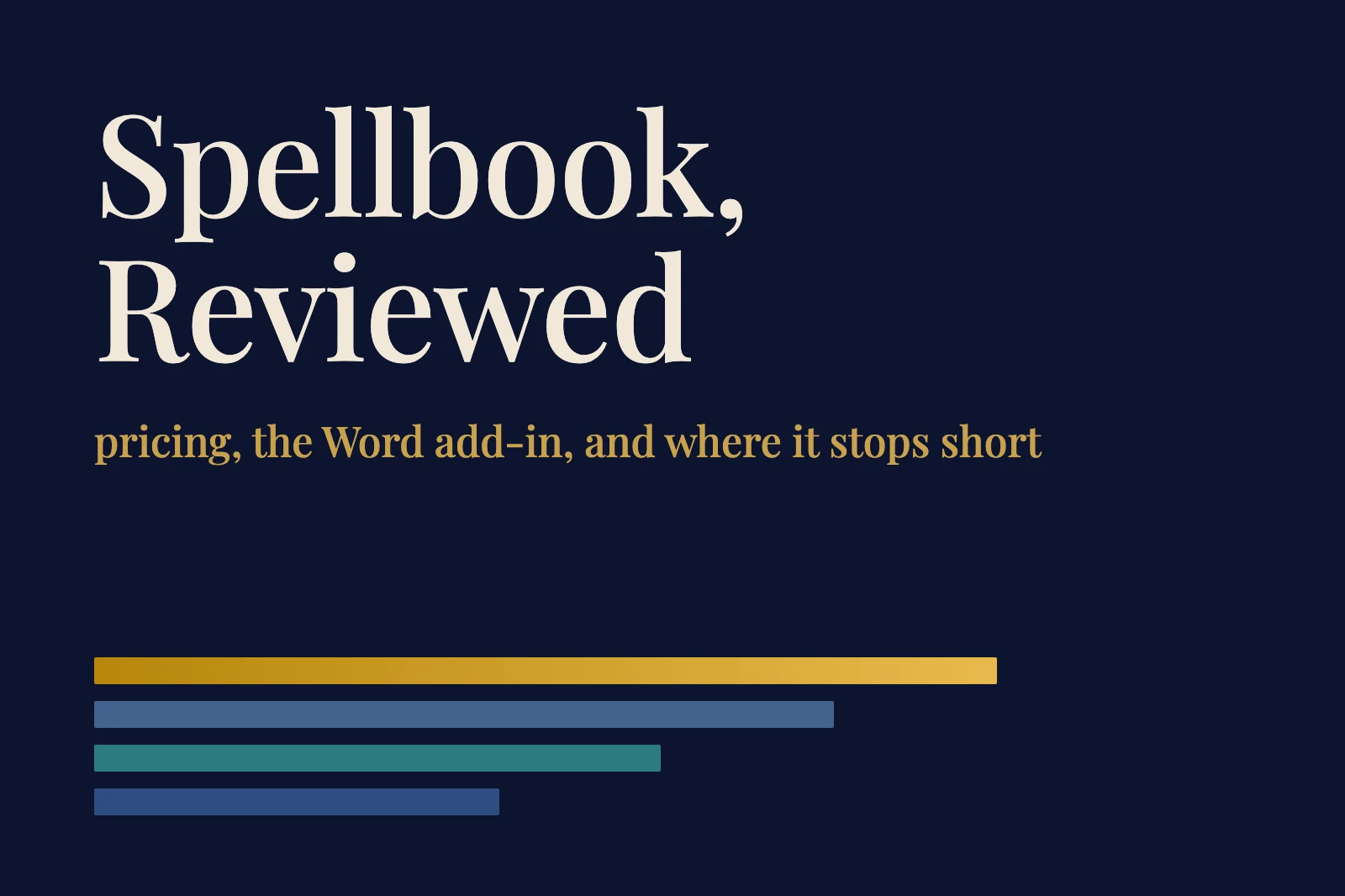 مراجعات Spellbook AI 2026: الأسعار والميزات وأفضل بدائل Spellbook